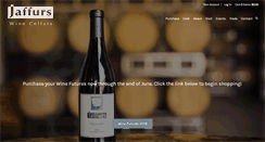 Desktop Screenshot of jaffurswine.com