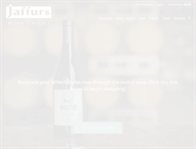 Tablet Screenshot of jaffurswine.com